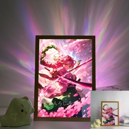 Demon Slayer - Mitsuri Sakura Pink Slash Glow Scene