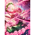 Demon Slayer - Mitsuri Sakura Pink Slash Glow Scene