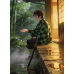 Demon Slayer - Tanjiro Rainy Bamboo Garden Calm Scene