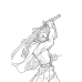 Demon Slayer - Rengoku Flame Phoenix Sword Strike Scene