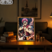 Demon Slayer - Akaza Demon Battle Power Effect Anime Scene