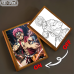 Demon Slayer - Akaza Demon Battle Power Effect Anime Scene