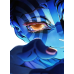 Demon Slayer - Akaza & Rengoku Eye Reflection Battle Scene