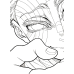 Demon Slayer - Akaza & Rengoku Eye Reflection Battle Scene