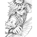 Demon Slayer-Doma Fan Action Blood Splatter Scene