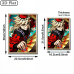Demon Slayer-Doma Fan Action Blood Splatter Scene
