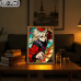 Demon Slayer-Doma Fan Action Blood Splatter Scene
