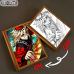 Demon Slayer-Doma Fan Action Blood Splatter Scene