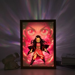 Demon Slayer-Nezuko Kamado Demon Form Red Glow Scene
