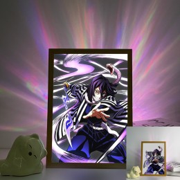 Demon Slayer-Obanai Iguro Purple Lightning Serpent Scene