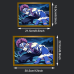 Demon Slayer-Akaza Night Mountain Forest Demon Battle Art