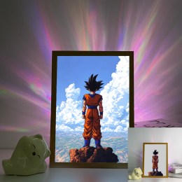 Dragon Ball - Goku Mountain Top Sky View Anime Scene