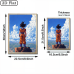 Dragon Ball - Goku Mountain Top Sky View Anime Scene