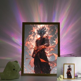 Dragon Ball - Goku Ultra Instinct Flame Burst Anime Scene