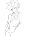Dragon Ball - Goku & Goten Suit Father-Son Moment Scene
