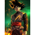 Dragon Ball - Goku Black Dark Power Burst Scene
