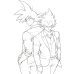 Dragon Ball - Goku & Vegeta Sunset Ocean Suit Scene