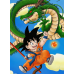 Dragon Ball - Kid Goku & Shenron Classic Anime Scene