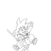 Dragon Ball - Kid Goku & Shenron Classic Anime Scene