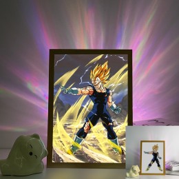 Dragon Ball - Vegeta Super Saiyan Power Clash Anime Scene