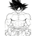 Dragon Ball-Goku Instinct Silver Lightning Burst Scene