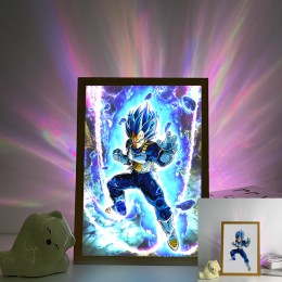 Dragon Ball - Vegeta Blue Evolution Burst Effect Anime Scene