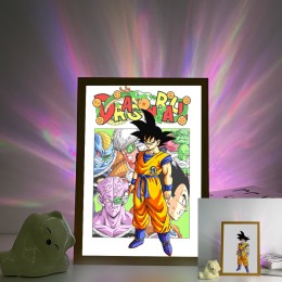 Dragon Ball - Goku Classic Manga Style Anime Scene
