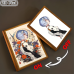Neon Genesis Evangelion-Rei Ayanami Vintage Portrait Scene