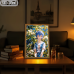 Neon Genesis Evangelion-Rei Ayanami Flower Field Glow Scene
