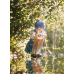 Neon Genesis Evangelion-Rei Ayanami Forest Reflection Scene