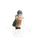 Neon Genesis Evangelion-Rei Ayanami Forest Reflection Scene