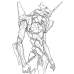 Neon Genesis Evangelion-Technical Blueprint Art Scene