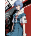 Neon Genesis Evangelion-Rei Ayanami School Uniform Scene