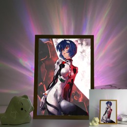 Neon Genesis Evangelion-Rei Ayanami Plug Suit Anime Scene