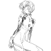 Neon Genesis Evangelion-Rei Ayanami Plug Suit Anime Scene