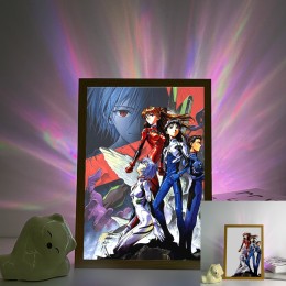 Neon Genesis Evangelion-All Pilots&Eva Units Group Scene