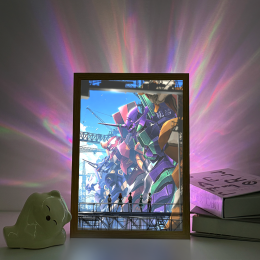 Neon Genesis Evangelion - Eva Units Fleet&Pilots Scene