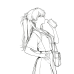 Neon Genesis Evangelion-Asuka Langley Casual Convenience Art