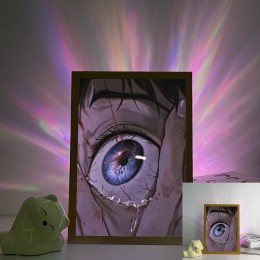 Neon Genesis Evangelion- Unit-02 Eye Reflection Art