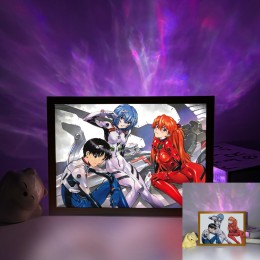 Neon Genesis Evangelion-Shinji, Rei&Asuka Cockpit Trio Scene