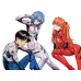 Neon Genesis Evangelion-Shinji, Rei&Asuka Cockpit Trio Scene Neon Genesis Evangelion-Shinji, Rei&Asuka Cockpit Trio Scene