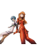 Neon Genesis Evangelion-Eva Pilots Ruins City Group Scene