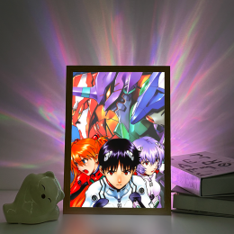 Neon Genesis Evangelion-Eva Pilots&Units Group Battle Scene