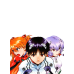 Neon Genesis Evangelion-Eva Pilots&Units Group Battle Scene