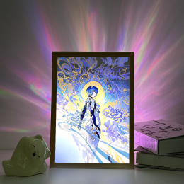 Neon Genesis Evangelion-Rei Ayanami Artistic Floral Scene