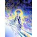 Neon Genesis Evangelion-Rei Ayanami Artistic Floral Scene