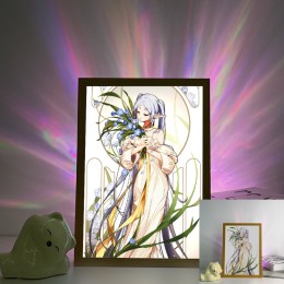Frieren - Frieren Art Nouveau Floral Bouquet Art