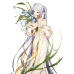 Frieren - Frieren Art Nouveau Floral Bouquet Art