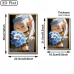 Frieren - Frieren with Blue Flower Crown & Bouquet Art