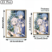 Frieren - Frieren & Himmel Blue Rose Bouquet Art